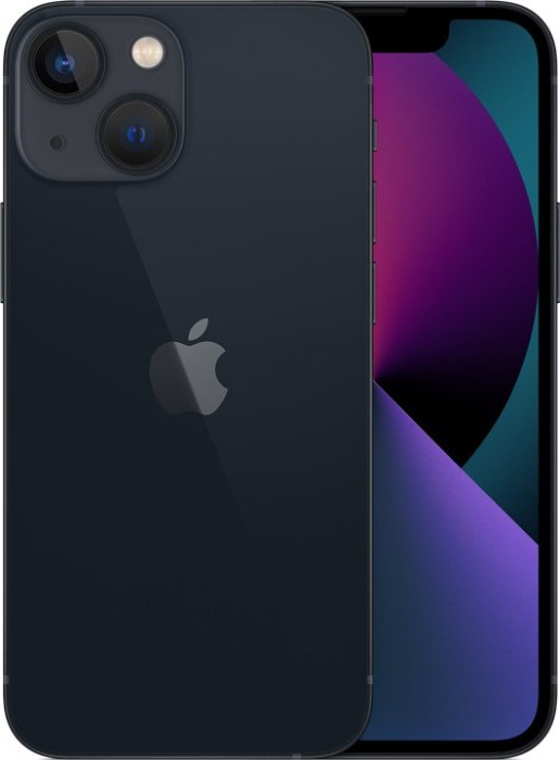 Apple iPhone 13 mini in de kleur Middernacht