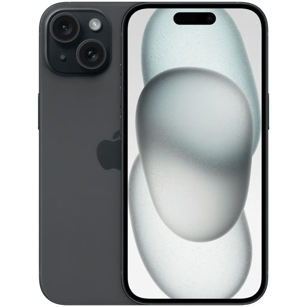 Apple iPhone 15 Plus in de kleur Zwart