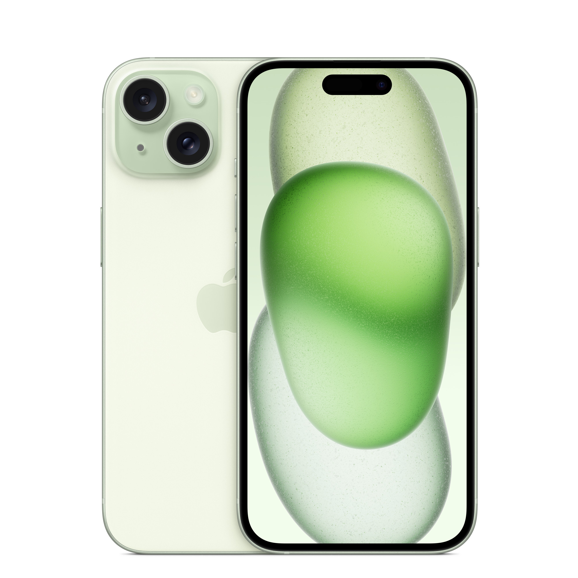Apple iPhone 15 in de kleur Groen
