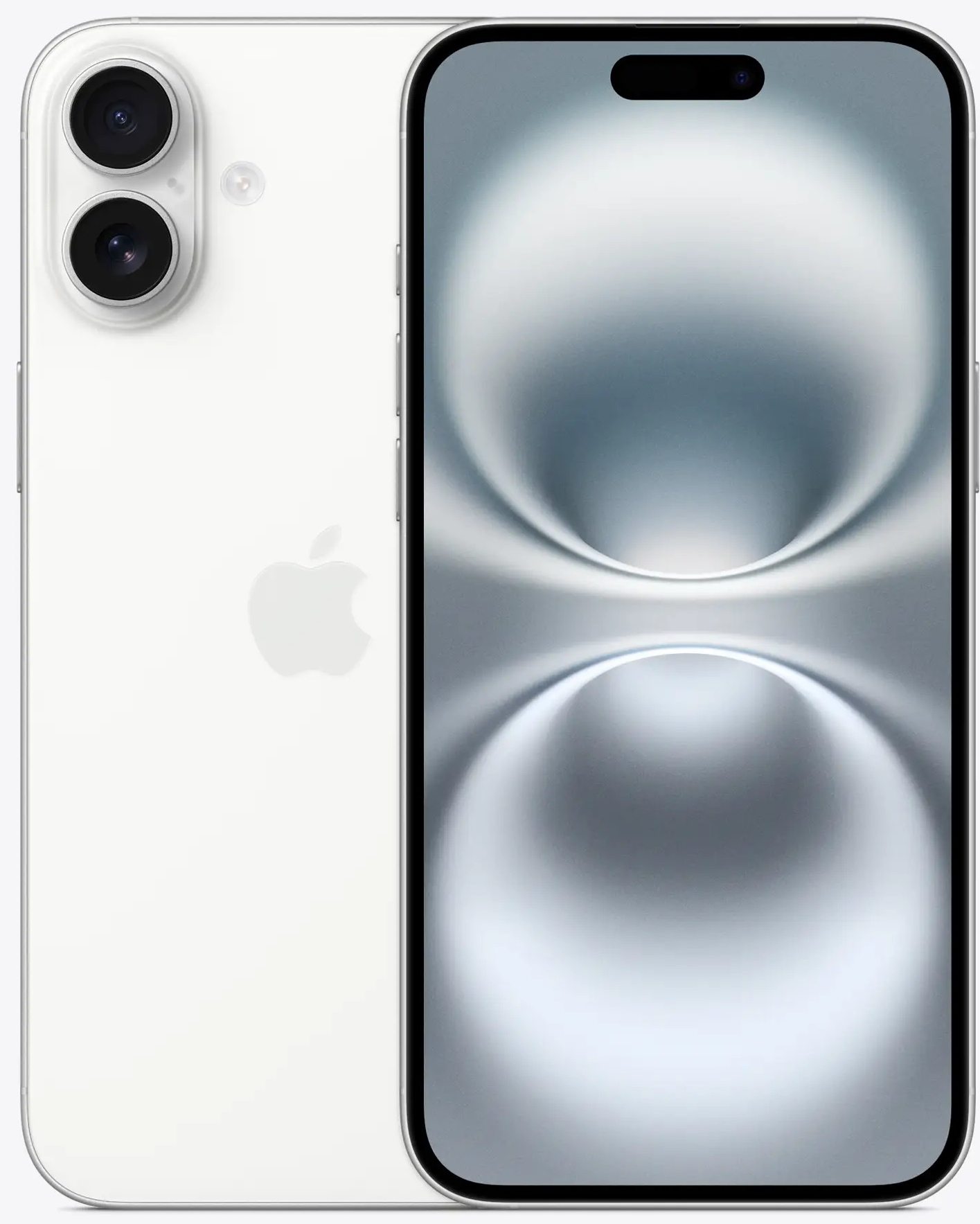 Apple iPhone 16 Plus in de kleur Wit