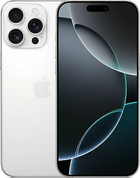 Apple iPhone 16 Pro Max in de kleur Wit titanium