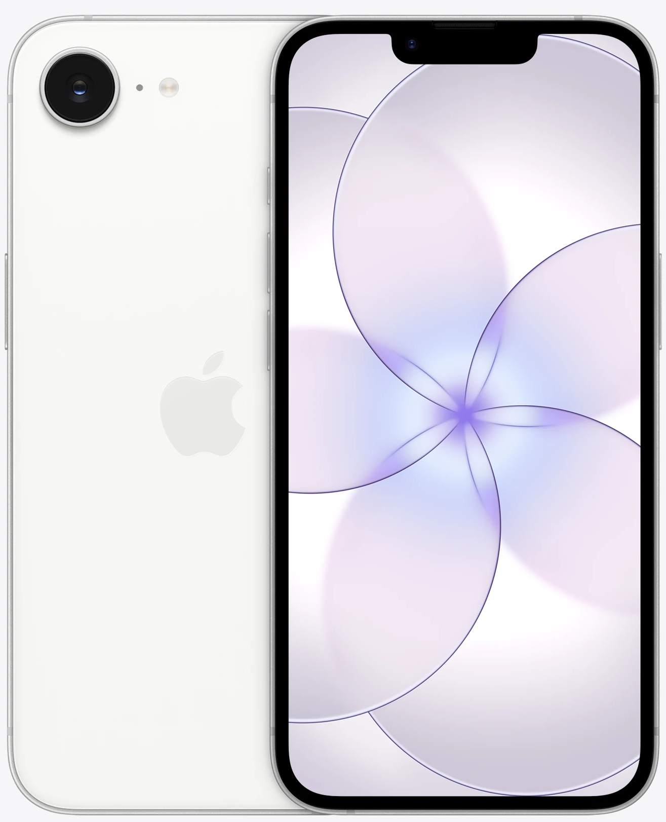 Apple iPhone 17e in de kleur Wit