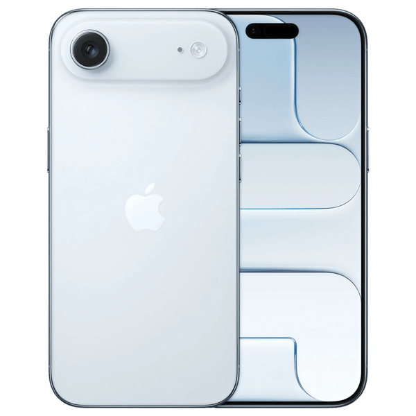 Apple iPhone Air in de kleur Hemelsblauw