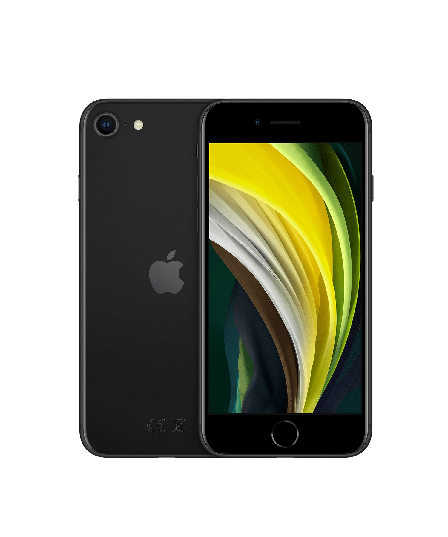 Apple iPhone SE (2020) in de kleur Zwart