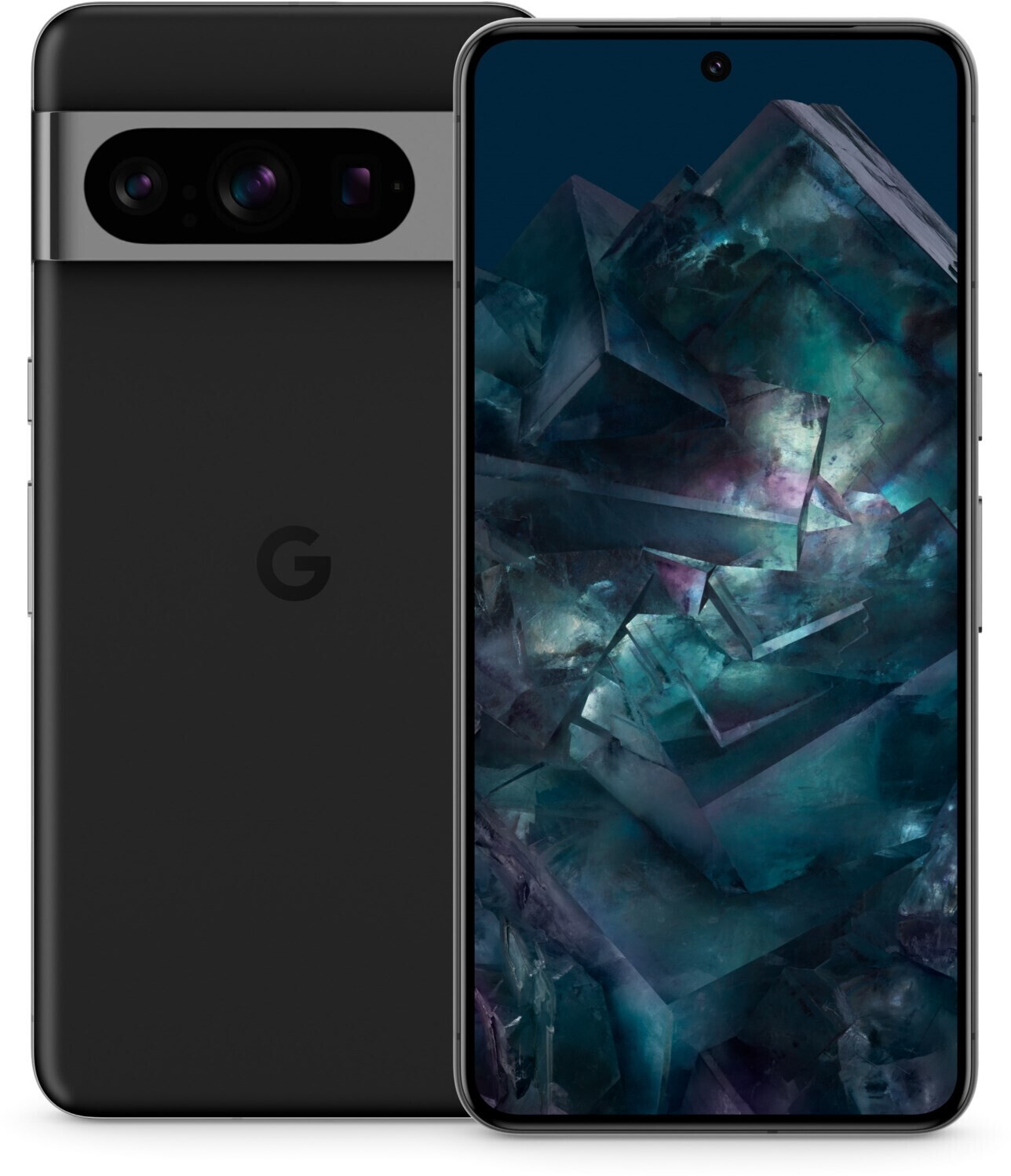 Google Pixel 8 Pro in de kleur Obsidian