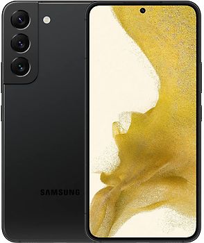 Samsung Galaxy S22 in de kleur Phantom Black
